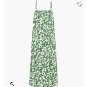 WeWoreWhat Pull On Smocked Animal Tree Midi Dress - NWT